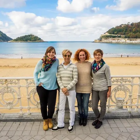 Luxury W/terrace Near The Wifi San Sebastian